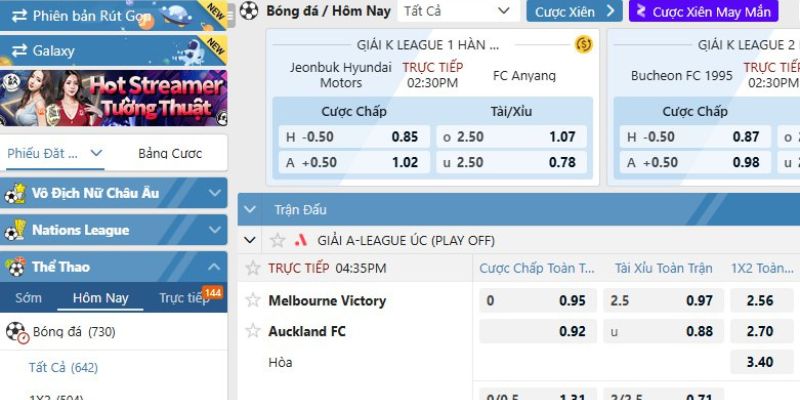 Điểm nổi bật của mục thể thao Bet69 thu hút các bet thủ tham gia