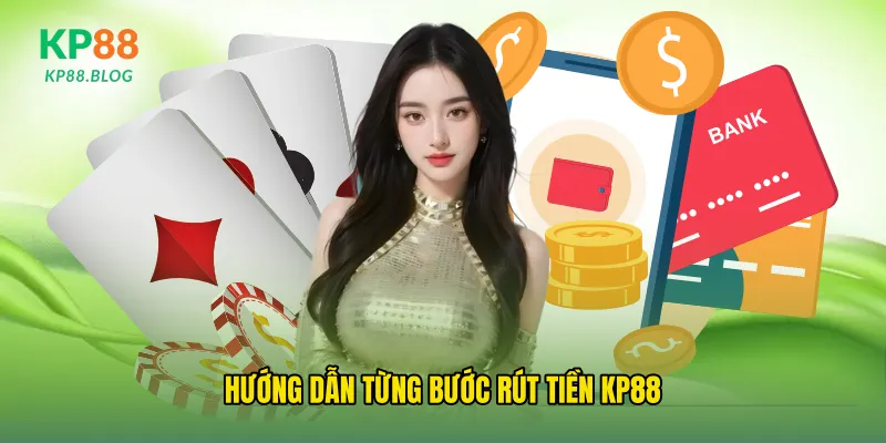 Hướng dẫn từng bước rút tiền kp88